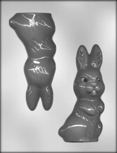 3D Med Easter Bunny Chocolate Mould - Click Image to Close